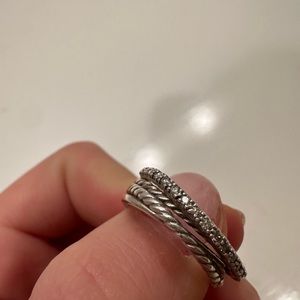 David Yurman Sterling and Diamonds
